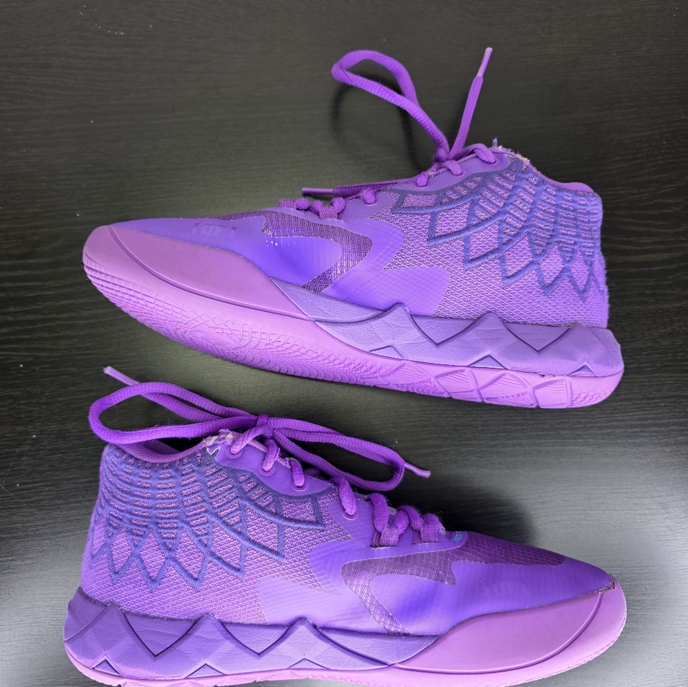 Puma MB.01 Queen City LaMelo Ball Color Purple Youth Size 6.5C 376886-10 - Picture 11 of 16